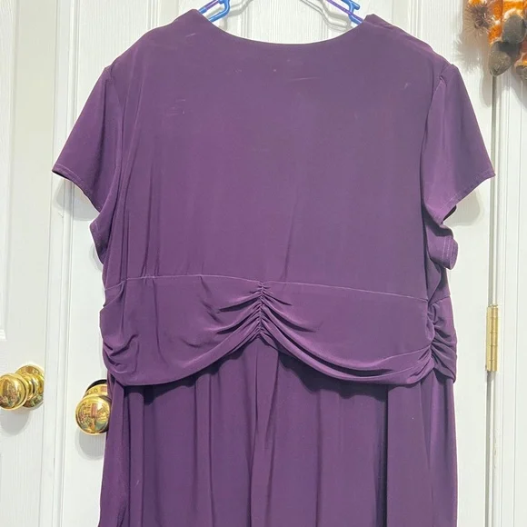 R&M Richards Purple Pantsuit - Picture 2 of 4